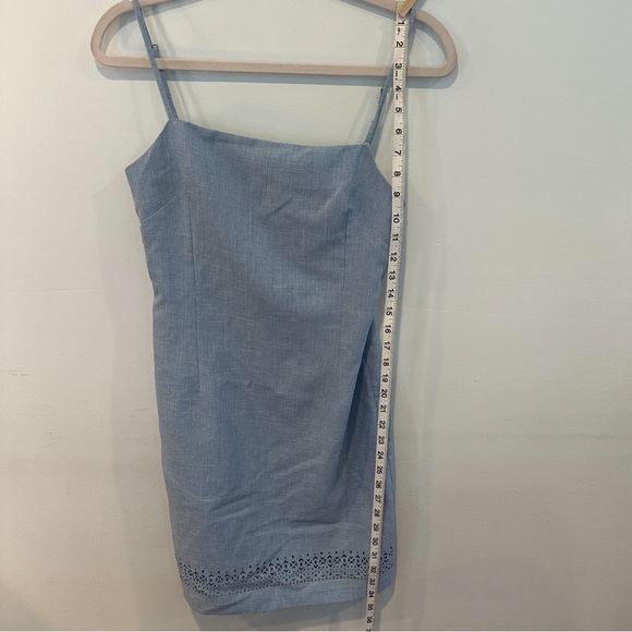 bébé Light Blue Sleeveless Mini Dress | Size S/M - Picture 11 of 13